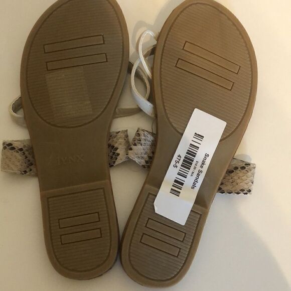 NWT Jynx snake skin sandals boutique buy - Picture 4 of 4
